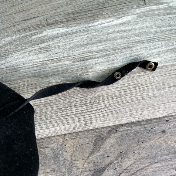 Black Suede Purse - Picture 6 of 11